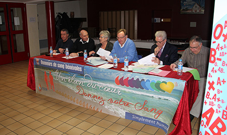 A.G. don du sang à Chaon